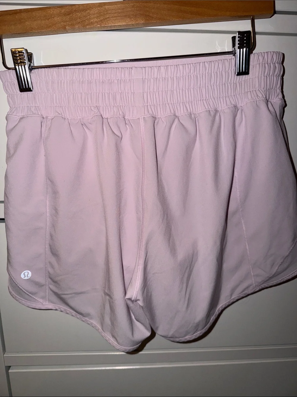 lululemon athletica Pale Pink Women's Athletic Running Shorts